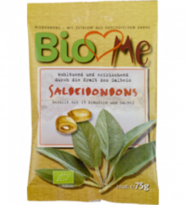 Salbeibonbons, vegan, 75 gr Packung, BIO loves Me