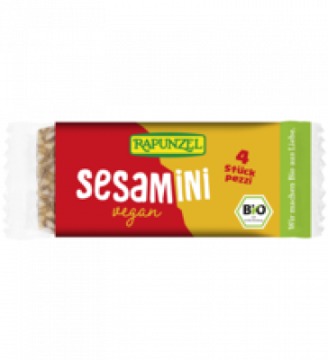 Sesamini, vegan, 27 gr Packung (4 Stück), Rapunzel