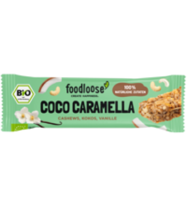 Nussriegel „Coco Caramella”, vegan, 35 gr Stück, foodloose