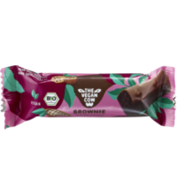 Schokoriegel Brownie, vegan, 40 gr Stück, THE VEGAN COW