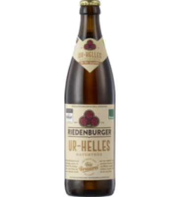 Ur-Helles Bier, 0,5 ltr Flasche, Riedenburger Brauhaus