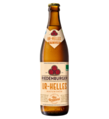 Ur-Helles Bier, vegan, 0,5 ltr Flasche, Riedenburger Brauhaus