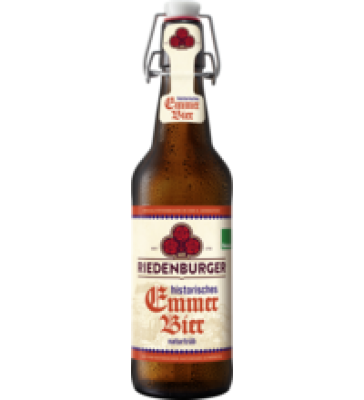Historisches Emmerbier, vegan, 0,5 ltr Flasche, Riedenburger Brauhaus