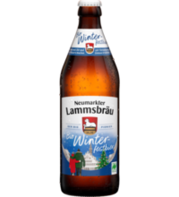 Winterfestbier, vegan, 0,5 ltr Flasche, Neumarkter Lammsbräu
