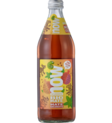 Limonade Mate Granate, vegan, 0,5 ltr Flasche, now
