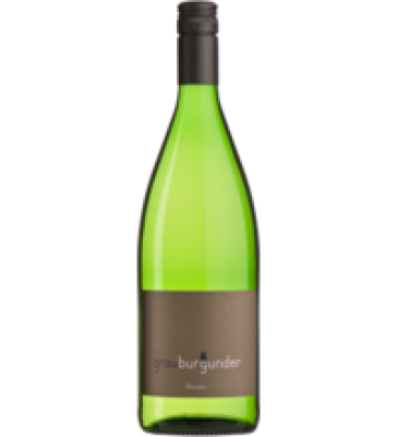 Wein „Zugvogel” Grauburgunder, weiß, vegan, 1 ltr Flasche