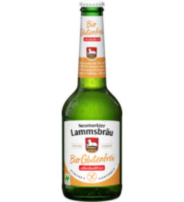 Alkoholfreies Bier, glutenfrei, 0,33 ltr Flasche, Neumarkter Lammsbräu