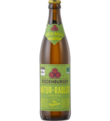 Natur-Radler, vegan, 0,5 ltr Flasche, Riedenburger Brauhaus