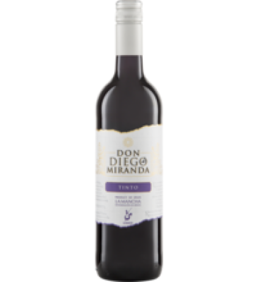 Wein „Don Diego de Miranda” Tinto, rot, vegan, 0,75 ltr Flasche