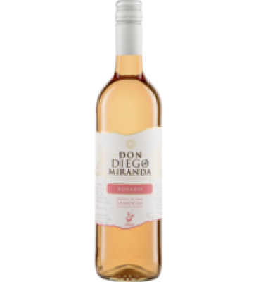 Wein „Don Diego de Miranda” Rosado, rosé, vegan, 0,75 ltr Flasche