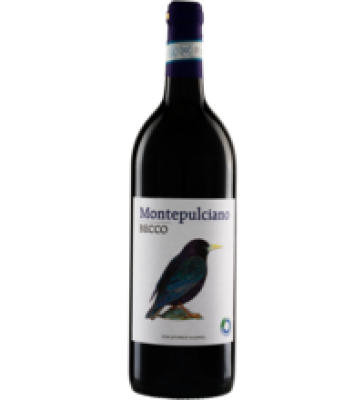 Wein „Becco” Montepulciano, rot, vegan, 1 ltr Flasche