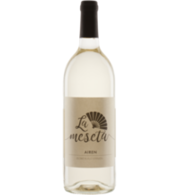 Wein „La Meseta” Airen, weiß, vegan, 1 ltr Flasche
