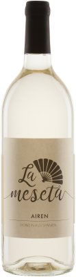 Wein „La Meseta” Airen, weiß, vegan, 1 ltr Flasche