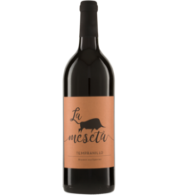 Wein „La Meseta” Tempranillo, rot, vegan, 1 ltr Flasche