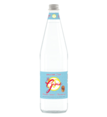 Natürliches Mineralwasser frizzante, mit Kohlensäure, 1 ltr Flasche, La Gioia