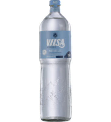 Mineralwasser Naturelle, ohne Kohlensäure, 1 ltr Flasche, Vilsa Brunnen