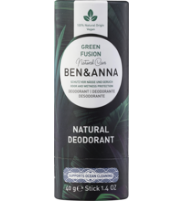 Deodorant Green Fusion, vegan, 40 gr Spender, Ben & Anna