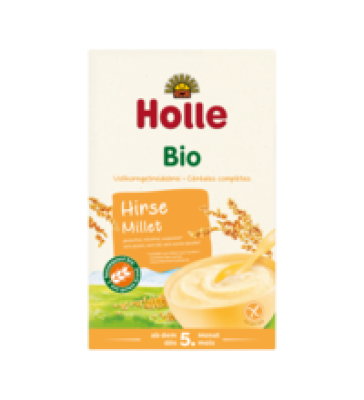 Vollkorngetreidebrei Hirse, vegan, 250 gr Stück, Holle