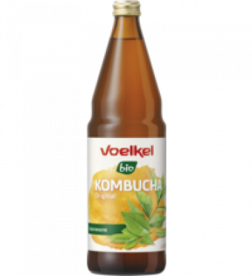 Kombucha, vegan, 0,75 ltr Flasche, Voelkel