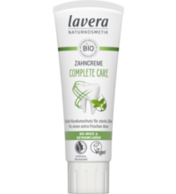 Complete Care Zahncreme, vegan, 75 ml Tube, lavera