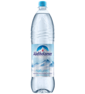 Adelholzener naturell - Mineralwasser ohne Kohlensäure, 1,5 ltr PET-Flasche, Adelholzener