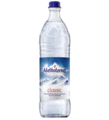 Mineralwasser classic, mit Kohlensäure, 0,75 ltr Flasche, Adelholzener