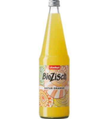 BioZisch Natur Orange, vegan, 0,7 ltr Flasche, Voelkel