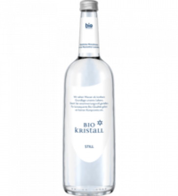 Mineralwasser still, 0,75 ltr Flasche, BioKristall