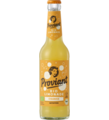 Orangenlimonade, vegan, 0,33 ltr Flasche, Proviant