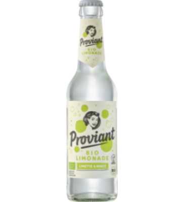 Limette & Minze Limonade, vegan, 0,33 ltr Flasche, Proviant Berlin
