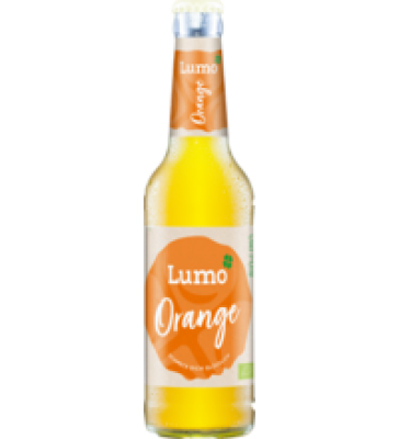 Orange Limonade, vegan, 0,33 ltr Flasche, Lumo