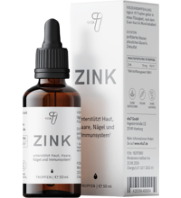 Zinktropfen, vegan, 50 ml Flasche, Vita7