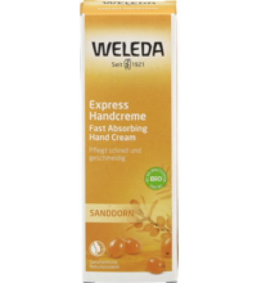 Sanddorn Express Handcreme, 50 ml Tube, Weleda