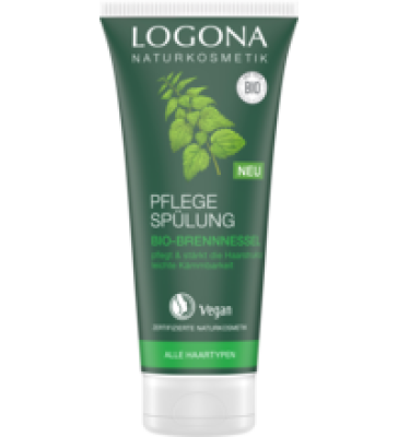 Pflege Spülung Brennnessel, vegan, 200 ml Tube, Logona
