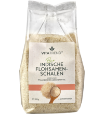 Indische Flohsamenschalen, 300 gr Beutel, VitaTrend