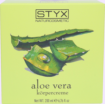 Aloe Vera Körpercreme, vegan, 200 ml Tiegel, Styx Naturcosmetic