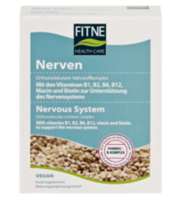 Nährstoffkomplex Nerven, vegan, 60 Stück Packung, Fitne