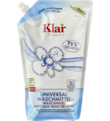 Universal Waschmittel, vegan, 1,5 ltr Beutel, Klar