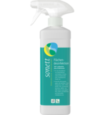 Flächendesinfektion, vegan, 0,5 ltr Sprühflasche, Sonett