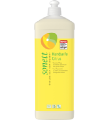 Handseife Citrus, 1 ltr Flasche, Sonett