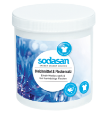 Bleichmittel & Fleckensalz, vegan, 500 gr Dose, Sodasan