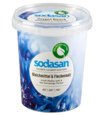 Bleichmittel & Fleckensalz, vegan, 450 gr Dose, Sodasan