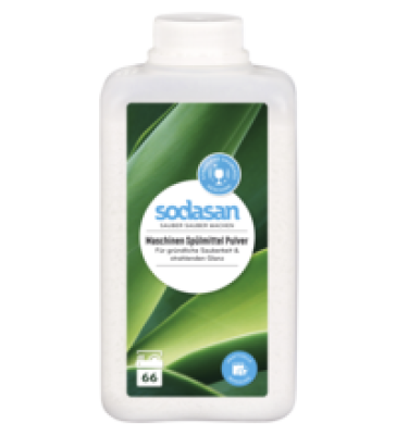Maschinen Spülmittel Pulver, vegan, 1 kg Dose, Sodasan