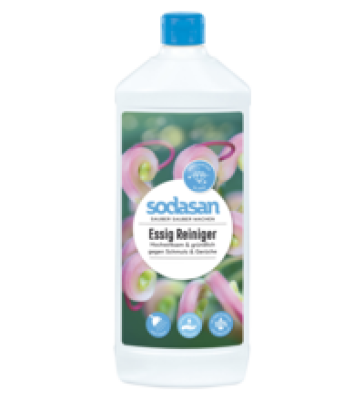 Essig Reiniger, vegan, 1 ltr Flasche, Sodasan