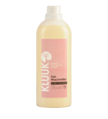 Feinwaschmittel für Wolle und Empfindliches, vegan, 1 ltr Flasche, Kluuk