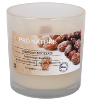 Duftkerze gebrannte Mandeln, 1 Stück, Müller Kerzen