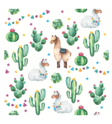 Lunchserviette, Lamas, 20 St Packung, Paper+Design tabletop