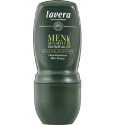 Deo Roll-on Men Sensitiv, ohne Aluminium, vegan, 50 ml Stück, lavera