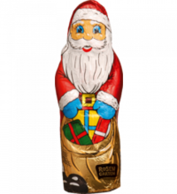 Weihnachtsmann Vollmilch, 50 gr Stück, Rosengarten