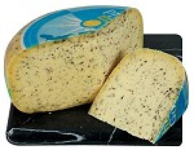 Gouda Basilikum/Knoblauch, Deut.Schnittkäse, mind. 50% Fett i.Tr., (21,90/kg)